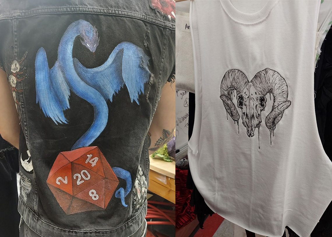 Puck's hat and vest